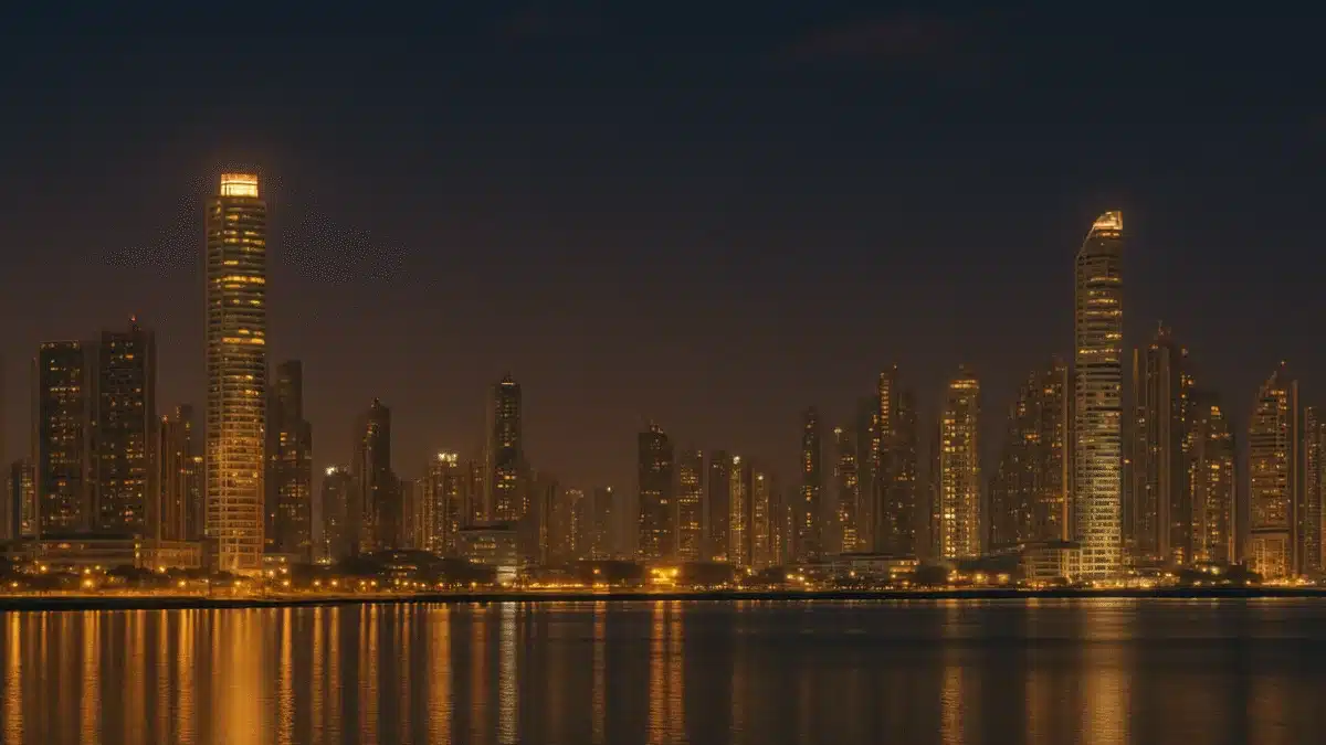 Adult Entertainment in Central America: What You Should Know 2025 6 Panoramic skyline of Panama City at night showcasing upscale nightlife and discreet luxury