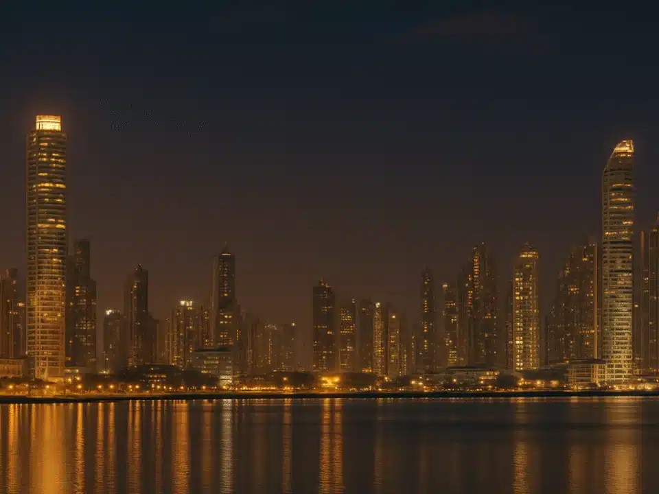 Adult Entertainment in Central America: What You Should Know 2025 2 Panoramic skyline of Panama City at night showcasing upscale nightlife and discreet luxury